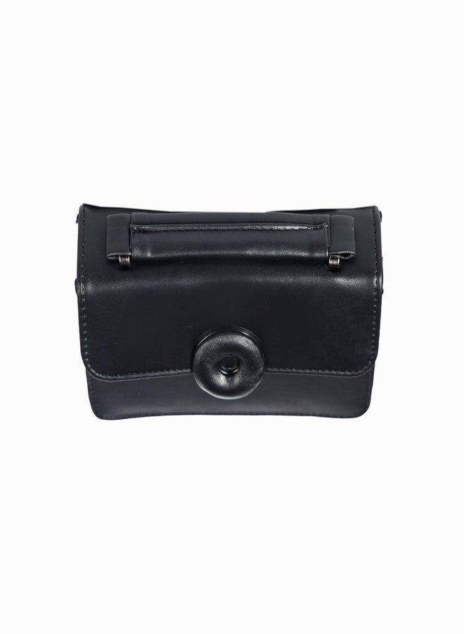 Heartbeat Crossbody Sling Bag for Women | Stylish crossbody sling bag for girls/women (Black) - Image 4